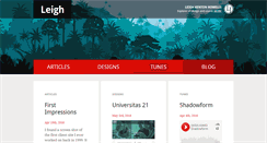 Desktop Screenshot of leighhowells.com